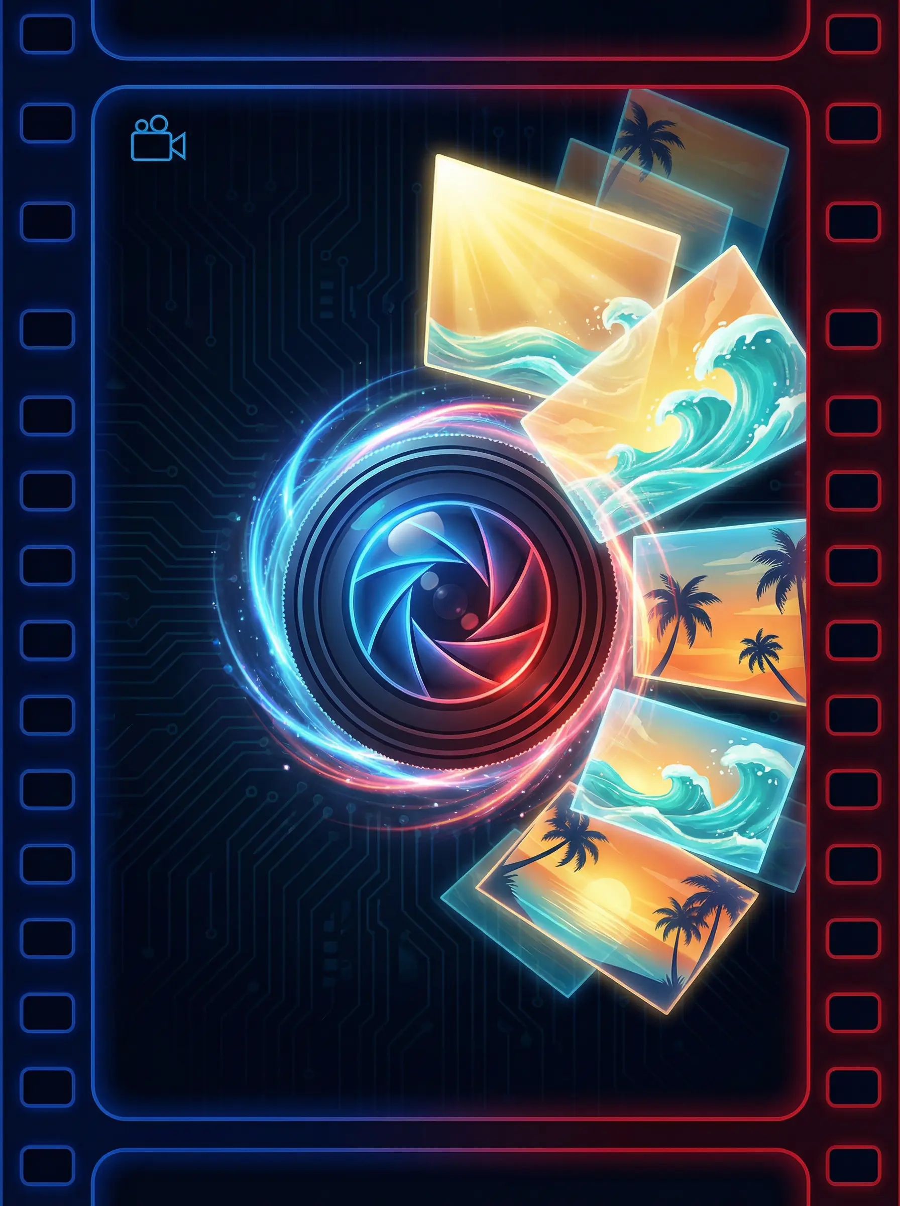 寸止挑战 每周剪辑挑战赛海报 - 夏日限定主题