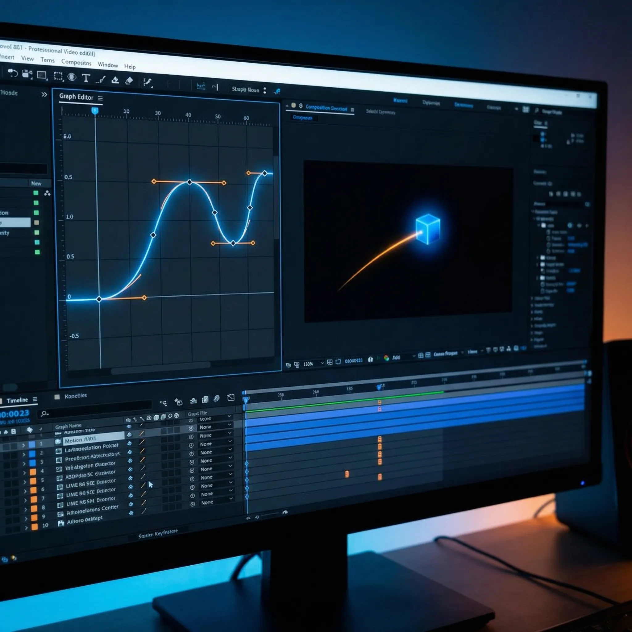 寸止挑战 关键帧动画教程 - Keyframe技巧