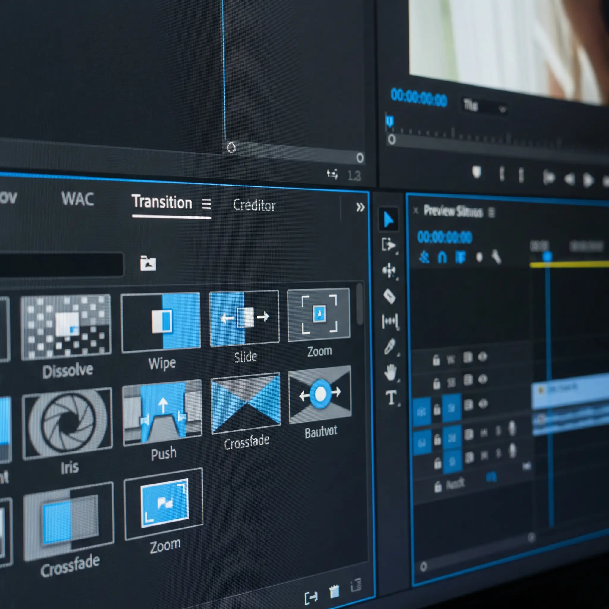 寸止挑战 转场效果教程 - Transition技巧