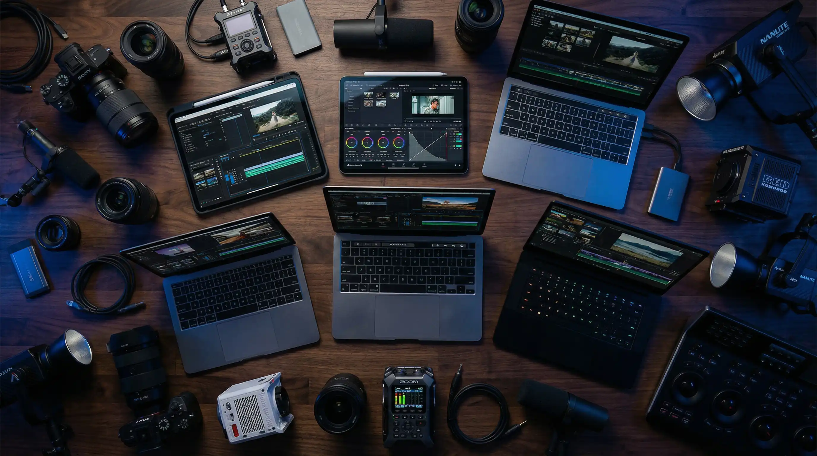 寸止挑战 工具测评 - 多款剪辑软件和设备横向对比